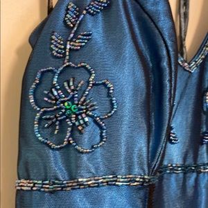 Floor length formal dress Prom Party Driving